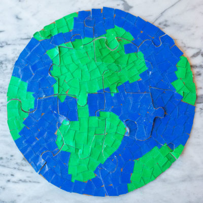 Mosaic Earth Puzzles