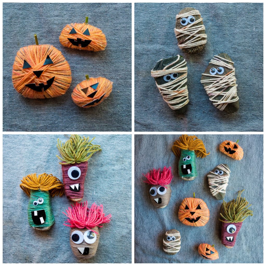 Halloween Rocks - Sprouting Wild Ones