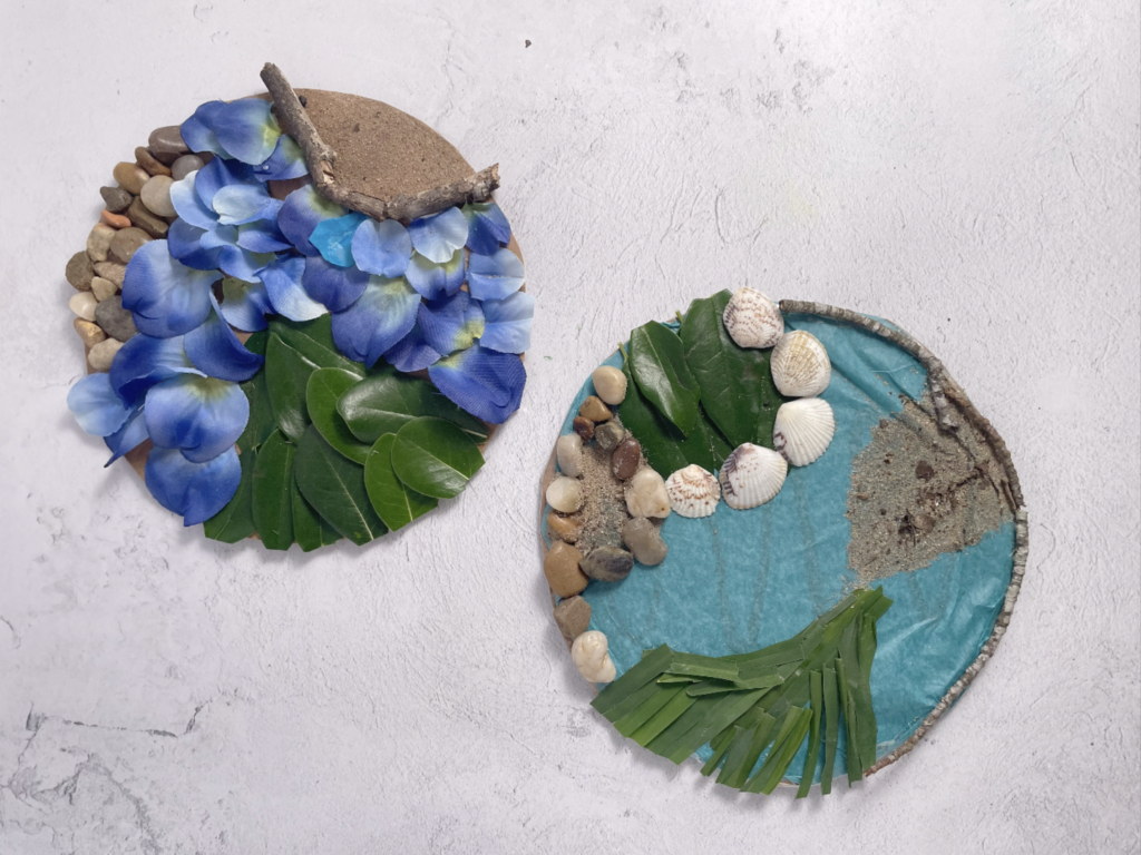 Easy Nature-Based Earth Day Craft for Kids - Sprouting Wild Ones