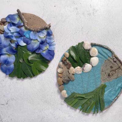 Easy Nature-Based Earth Day Craft for Kids
