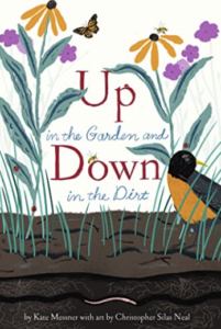 Up in the Garden and Down in the Dirt book cover.